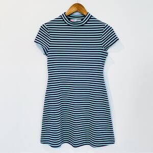 Free People Beach On The Line Striped Dress Blue Green XS NWOT